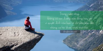 NẾU BẠN ĐANG LO SỢ CHỌN NHẦM ĐƯỜNG TRONG ĐỜI, HÃY ĐỌC BÀI NÀY