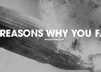 10 LÍ DO VÌ SAO BẠN THẤT BẠI