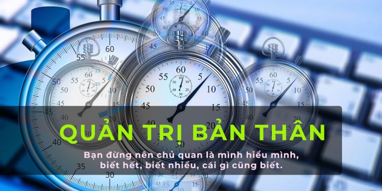QUẢN TRỊ BẢN THÂN – SELF-MANAGEMENT